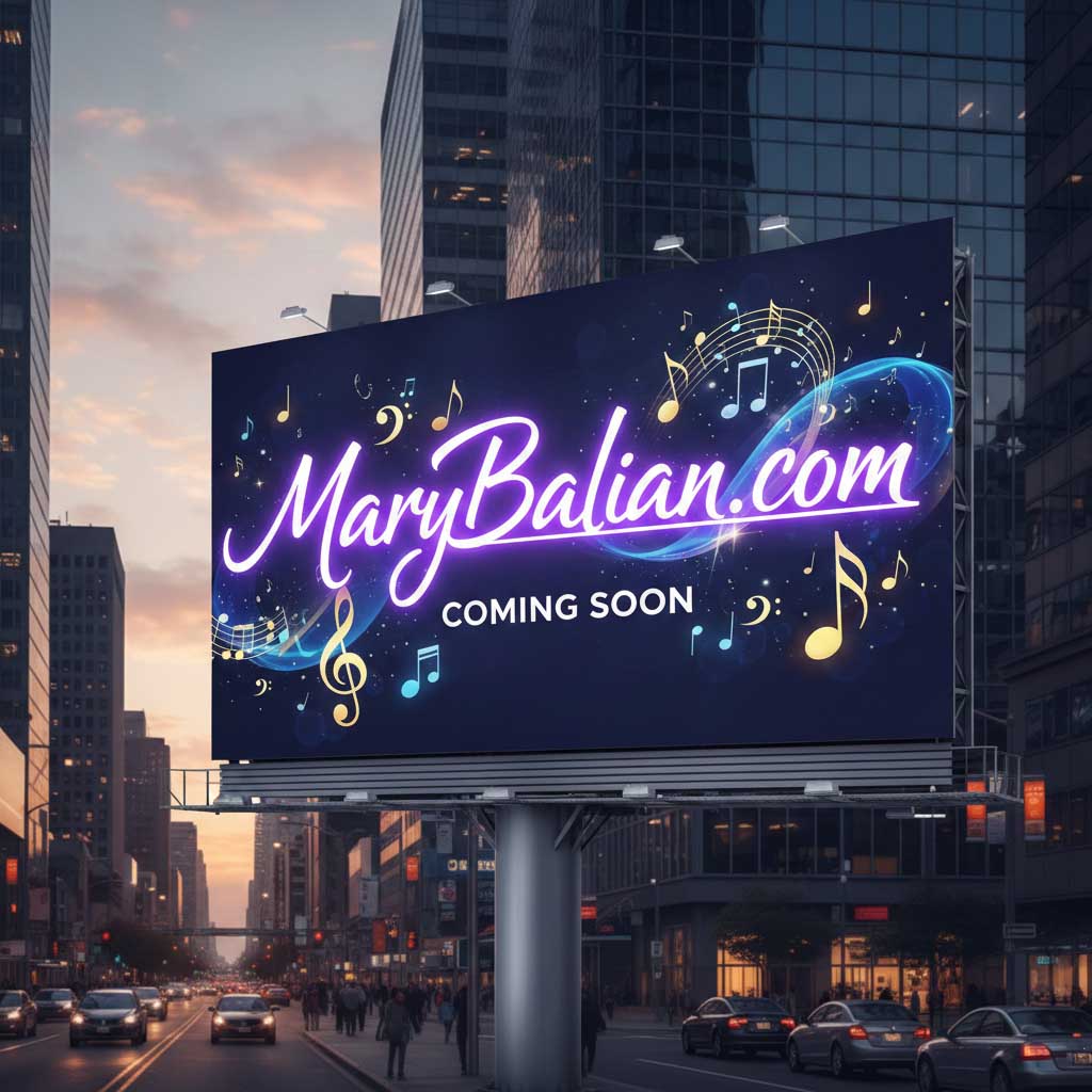 Mary Balian Music Coming Soon